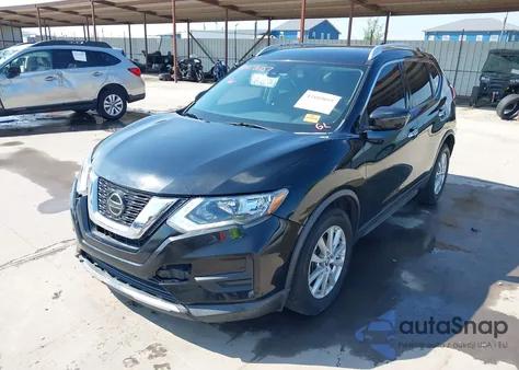 2019 Nissan Rogue Sv из США, поврежденный, VIN KNMAT2MTXKP531759